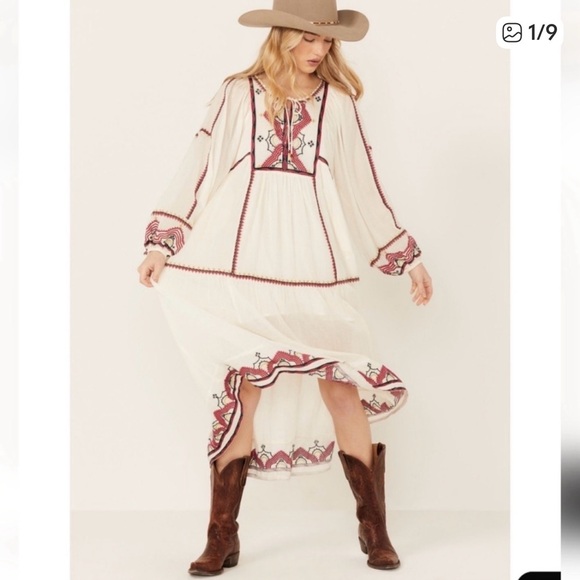 FREE PEOPLE SWEET ESCAPE Maxi NWT XS could fit up to a Medium - Picture 11 of 12